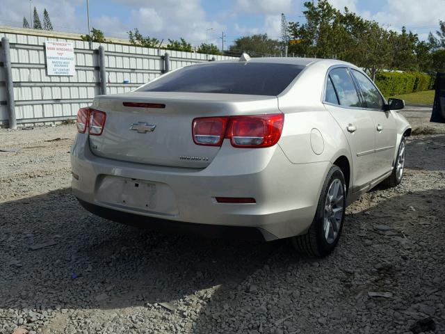 1G11C5SL5EF218495 - 2014 CHEVROLET MALIBU 1LT GOLD photo 4