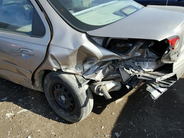 1FALP6539TK130453 - 1996 FORD CONTOUR GL GOLD photo 9