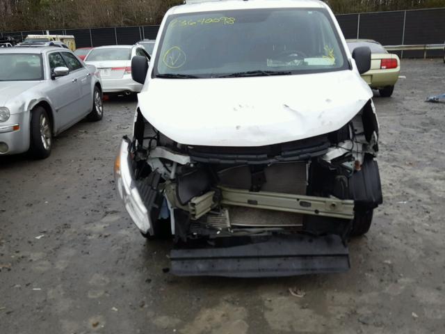 3N63M0YN1FK704790 - 2015 CHEVROLET CITY EXPRE WHITE photo 9