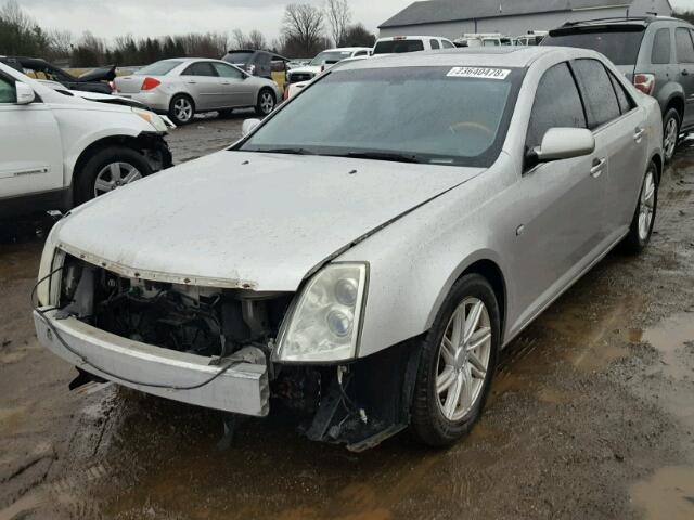 1G6DC67A850183846 - 2005 CADILLAC STS SILVER photo 2