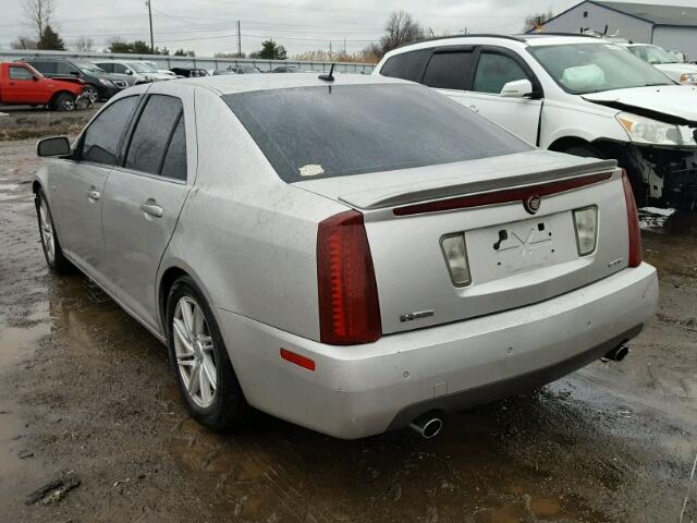 1G6DC67A850183846 - 2005 CADILLAC STS SILVER photo 3