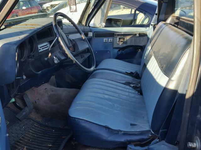 1GCDC14H3FF335211 - 1985 CHEVROLET C10 BLUE photo 5