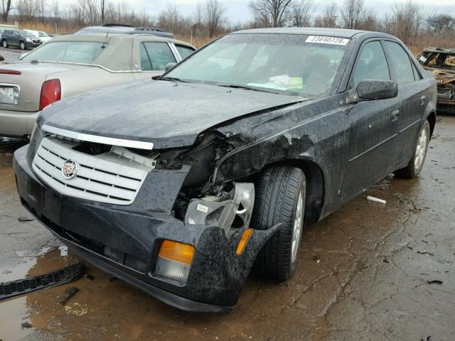 1G6DM57TX70125667 - 2007 CADILLAC CTS BLACK photo 2