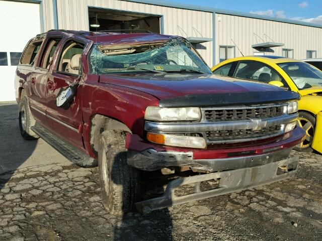 1GNFK16Z33J182783 - 2003 CHEVROLET SUBURBAN K RED photo 1