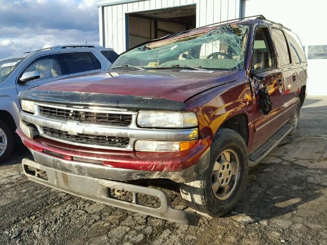 1GNFK16Z33J182783 - 2003 CHEVROLET SUBURBAN K RED photo 2