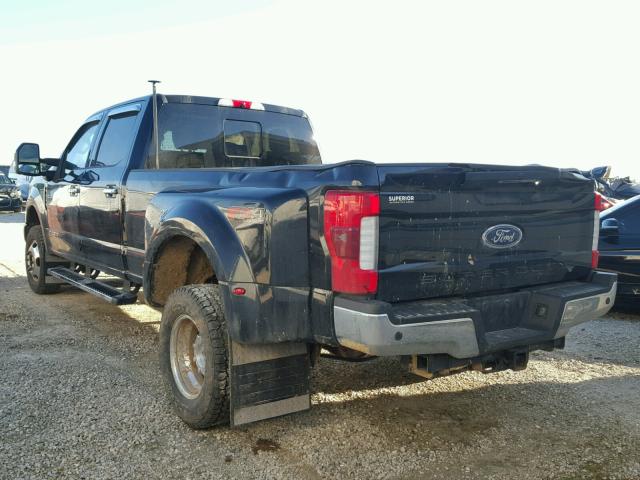 1FT8W3DT3HED23657 - 2017 FORD F350 SUPER BLACK photo 3