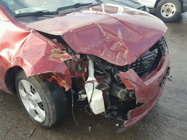 3N1AB61E38L707770 - 2008 NISSAN SENTRA 2.0 MAROON photo 9