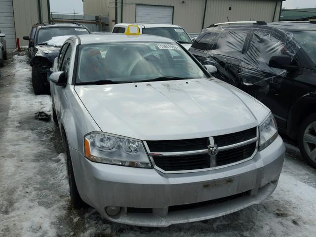 1B3CC5FB1AN168021 - 2010 DODGE AVENGER R/ SILVER photo 1