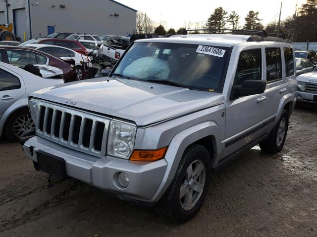1J8HG48N58C220694 - 2008 JEEP COMMANDER ვერცხლისფერი ფოტო 2