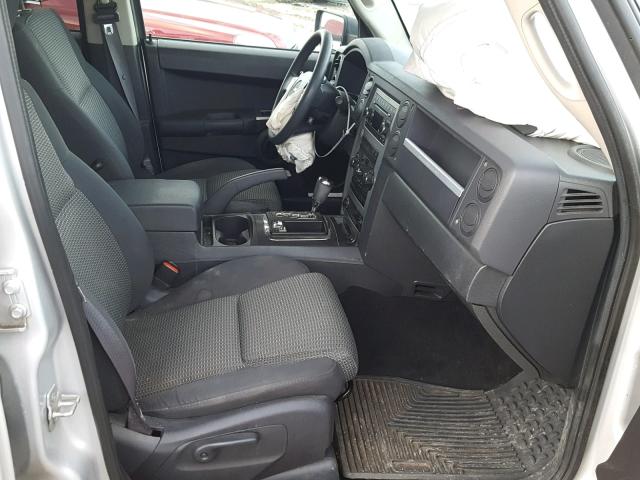 1J8HG48N58C220694 - 2008 JEEP COMMANDER ვერცხლისფერი ფოტო 5