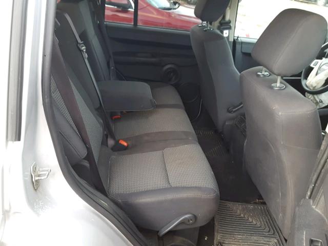 1J8HG48N58C220694 - 2008 JEEP COMMANDER ვერცხლისფერი ფოტო 6