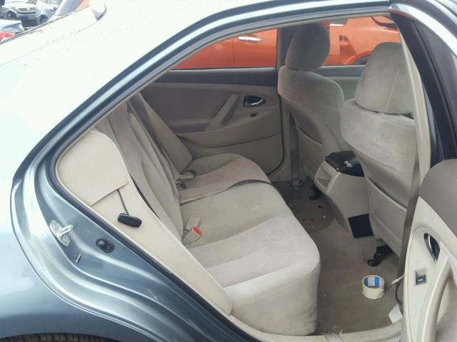 4T1BF3EK0AU517257 - 2010 TOYOTA CAMRY BASE GREEN photo 6