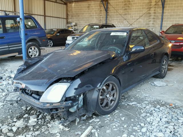 JHMBB6247YC009275 - 2000 HONDA PRELUDE BLACK photo 2