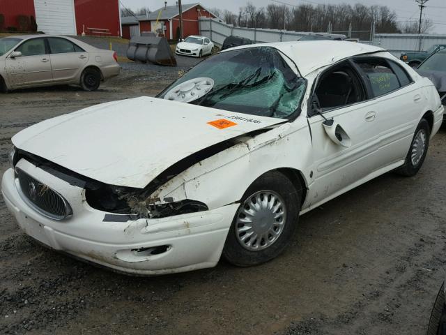 1G4HP54K924141910 - 2002 BUICK LESABRE CU WHITE photo 2