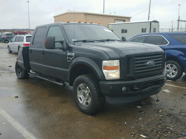 1FTSW21R88EB23222 - 2008 FORD F250 SUPER BLACK photo 1