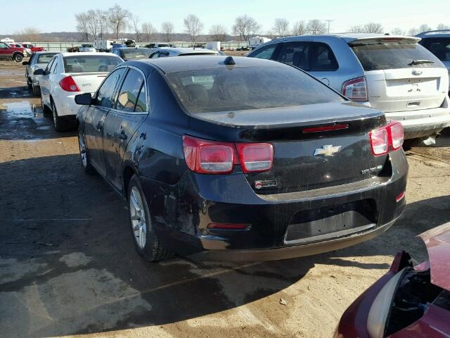 1G11D5RR4DF115106 - 2013 CHEVROLET MALIBU 1LT BLACK photo 3