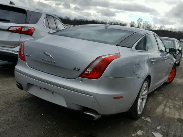 SAJWJ2GD6D8V52350 - 2013 JAGUAR XJL PORTFO SILVER photo 4