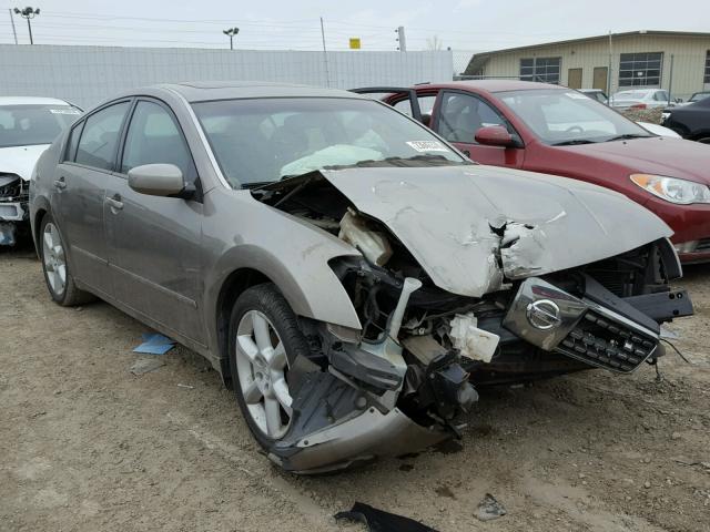 1N4BA41E64C850880 - 2004 NISSAN MAXIMA SE TAN photo 1