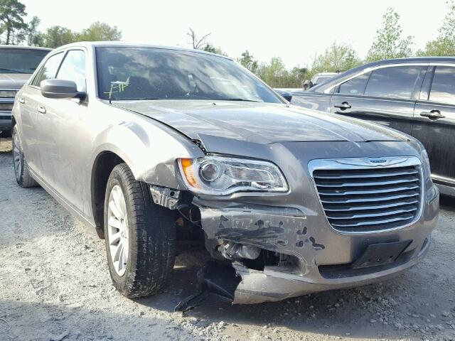 2C3CCAAG6EH156797 - 2014 CHRYSLER 300 SILVER photo 1