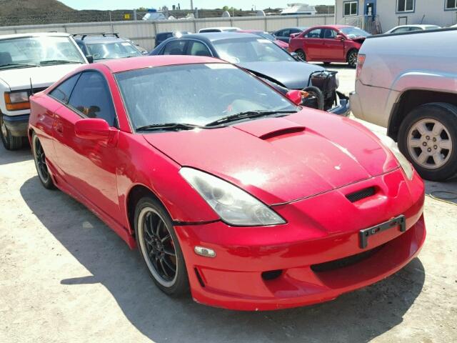 JTDDR32T910097622 - 2001 TOYOTA CELICA GT RED photo 1