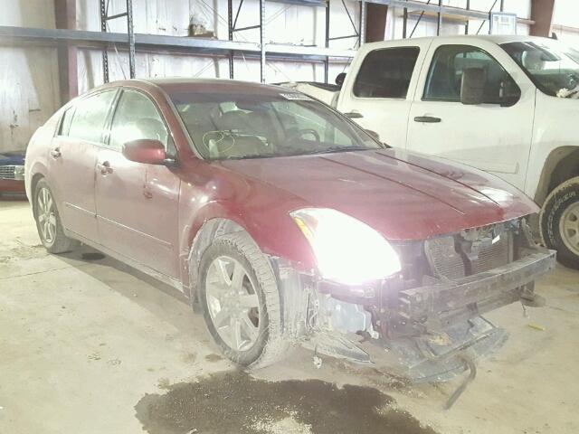 1N4BA41E05C824289 - 2005 NISSAN MAXIMA SE RED photo 1