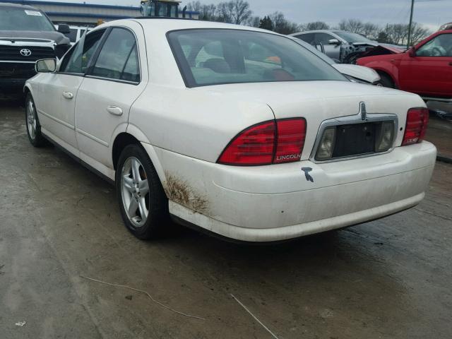 1LNHM87A41Y678561 - 2001 LINCOLN LS WHITE photo 3