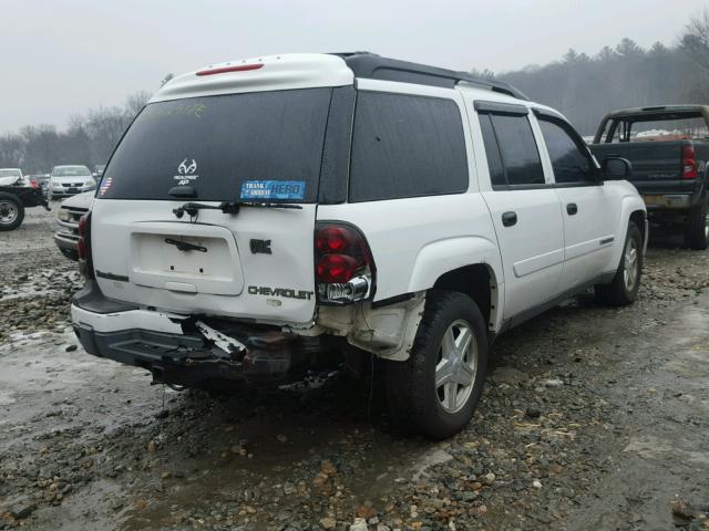 1GNET16S936212786 - 2003 CHEVROLET TRAILBLAZE WHITE photo 4