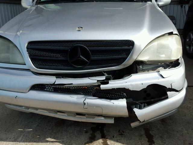 4JGAB54E41A257218 - 2001 MERCEDES-BENZ ML 320 GRAY photo 9