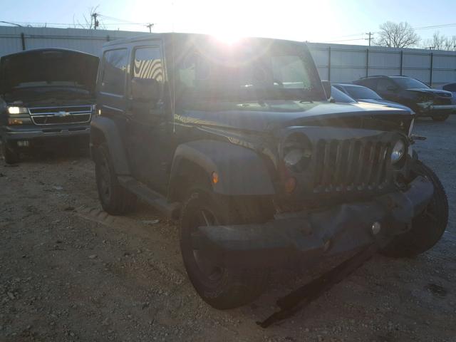 1J4FA24158L637329 - 2008 JEEP WRANGLER X BLACK photo 1