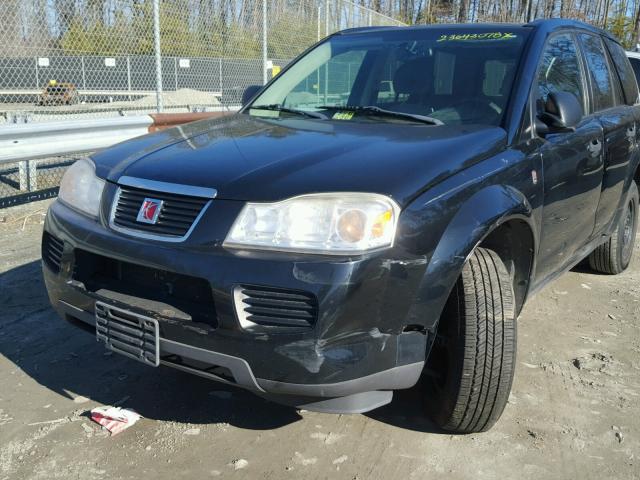 5GZCZ33D77S805512 - 2007 SATURN VUE BLACK photo 2