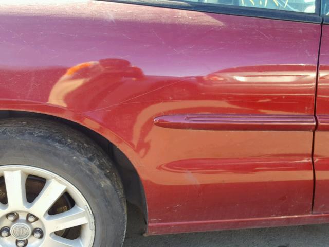 1C3EL75R54N268486 - 2004 CHRYSLER SEBRING GT RED photo 9