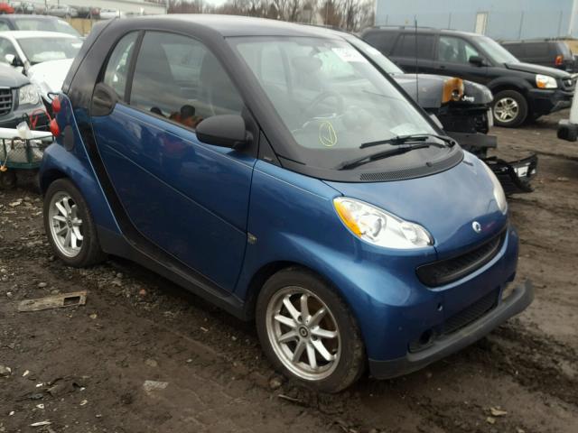 WMEEJ31X39K271914 - 2009 SMART FORTWO PUR BLUE photo 1