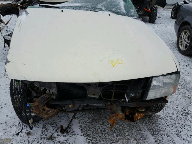 1GTCS14H938283422 - 2003 GMC SONOMA WHITE photo 7