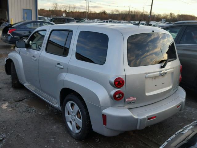 3GNCA13B39S524608 - 2009 CHEVROLET HHR LS SILVER photo 3