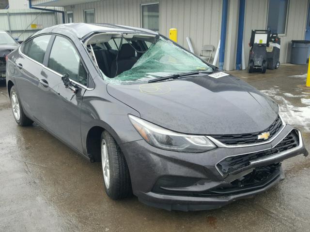 1G1BE5SM5G7307889 - 2016 CHEVROLET CRUZE LT GRAY photo 1