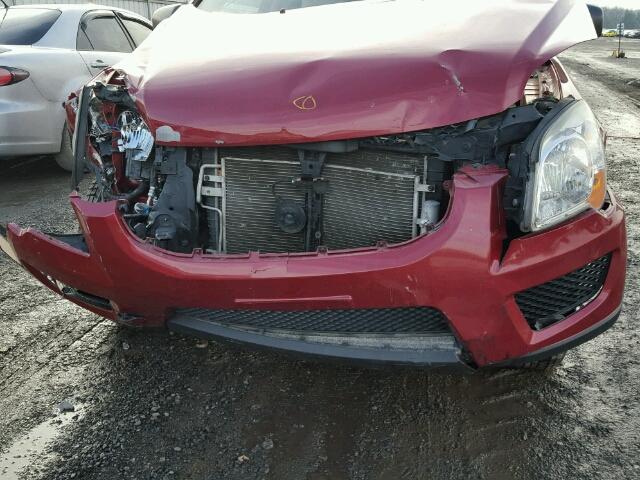 KNDJF724X97602842 - 2009 KIA SPORTAGE L MAROON photo 9