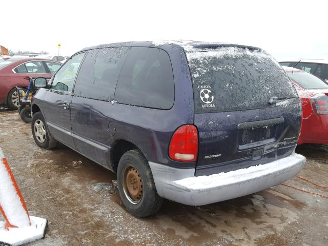 2B4FP2531XR157683 - 1999 DODGE CARAVAN PURPLE photo 3