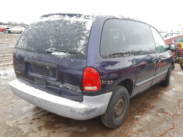 2B4FP2531XR157683 - 1999 DODGE CARAVAN PURPLE photo 4