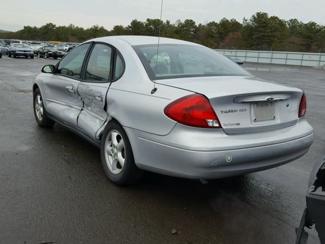 1FAFP55283A167725 - 2003 FORD TAURUS SES SILVER photo 3