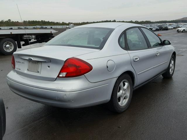 1FAFP55283A167725 - 2003 FORD TAURUS SES SILVER photo 4