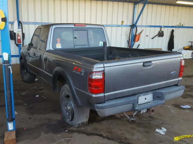 1FTZR45E45PA48835 - 2005 FORD RANGER SUP GRAY photo 3