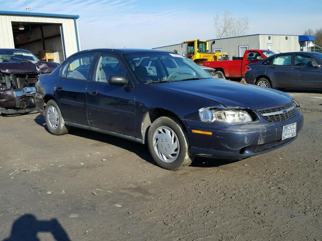 1G1ND52J316250000 - 2001 CHEVROLET MALIBU BLUE photo 1