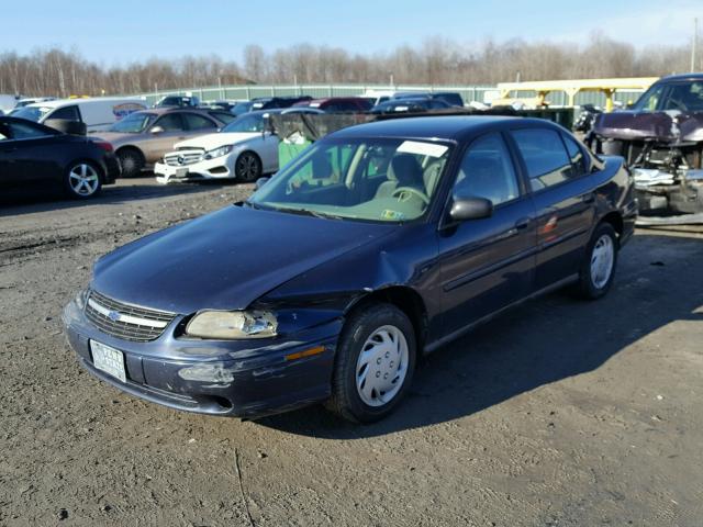 1G1ND52J316250000 - 2001 CHEVROLET MALIBU BLUE photo 2