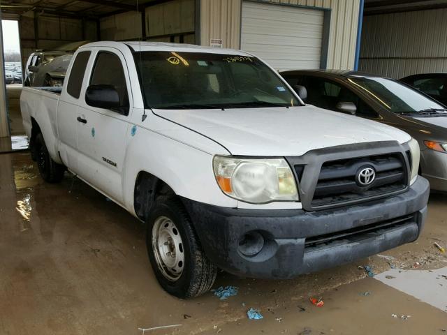 5TETX22N98Z532453 - 2008 TOYOTA TACOMA ACC WHITE photo 1