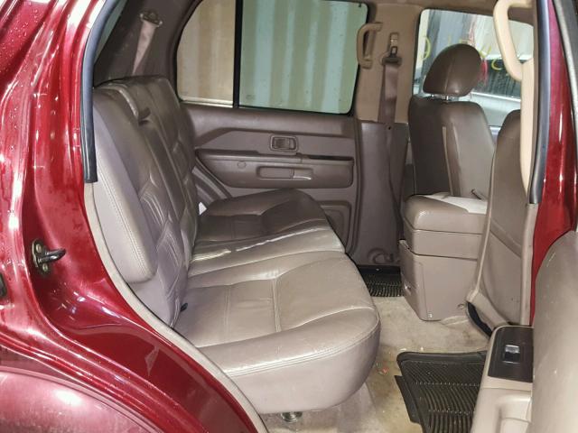 JN8DR09Y93W839957 - 2003 NISSAN PATHFINDER MAROON photo 6