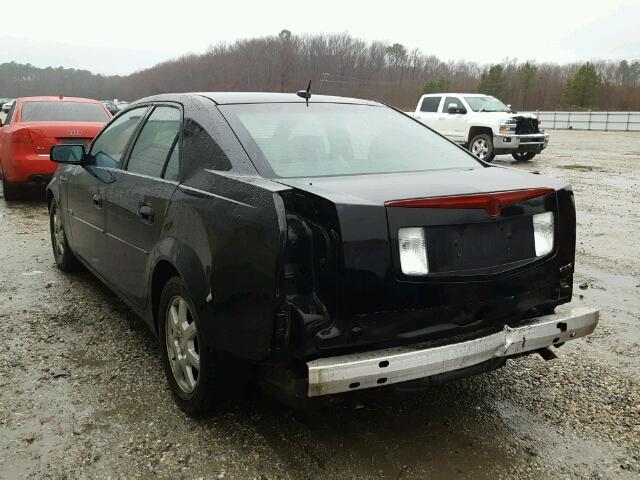 1G6DP567950184010 - 2005 CADILLAC CTS HI FEA BLACK photo 3