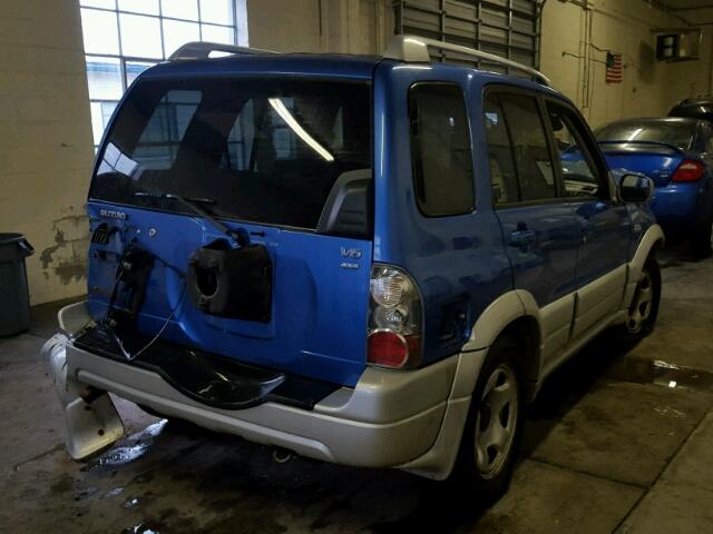 JS3TD62V454200622 - 2005 SUZUKI GRAND VITA BLUE photo 4