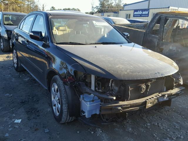 KNAGG4A85A5434227 - 2010 KIA OPTIMA LX BLACK photo 1