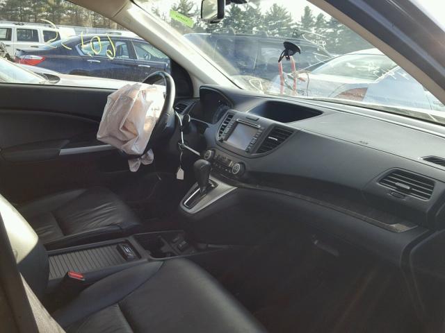 5J6RM4H76DL063820 - 2013 HONDA CR-V EXL BLACK photo 5