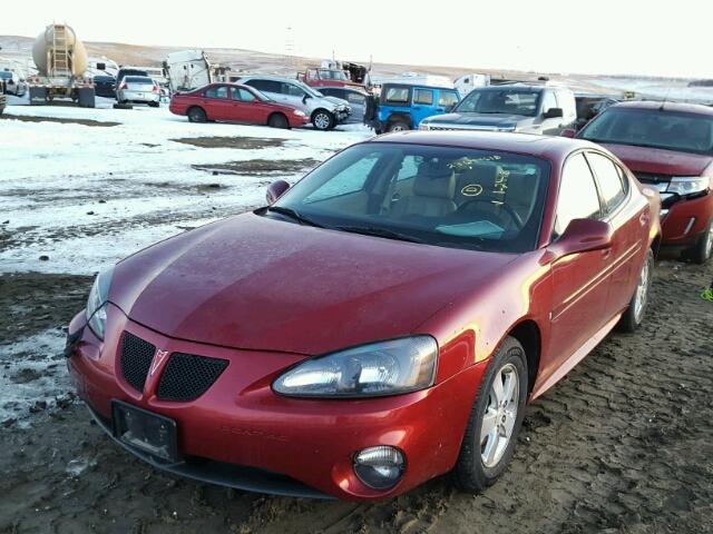 2G2WP552881166381 - 2008 PONTIAC GRAND PRIX Qırmızı foto 2